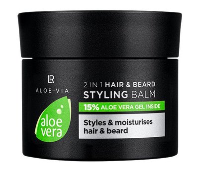 Бальзам для волосся та бороди 2в1 Aloe Vera  20438 фото